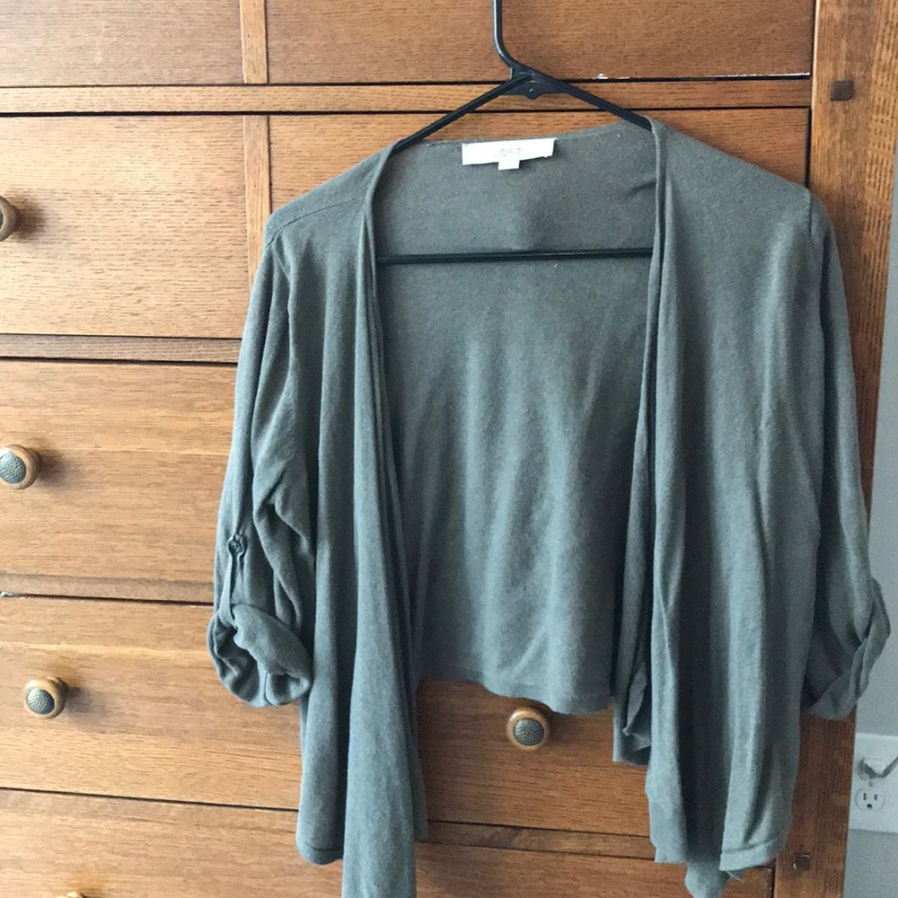 3/4 length lightweight cardigan